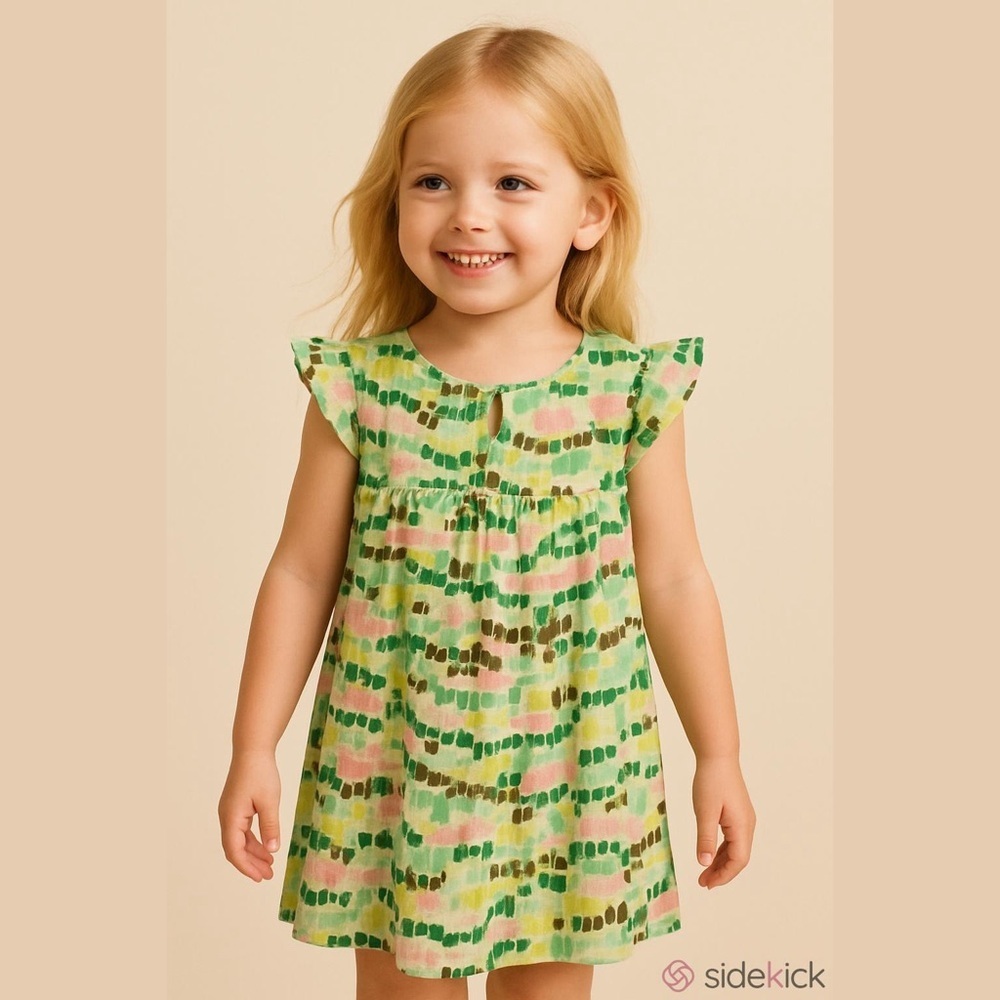 Cherokee Girls Blouse Large Geometric NWT